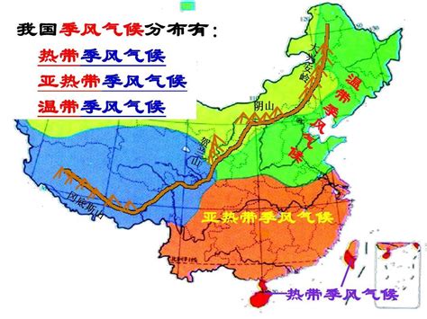 中國季風方向|中国的季风气候